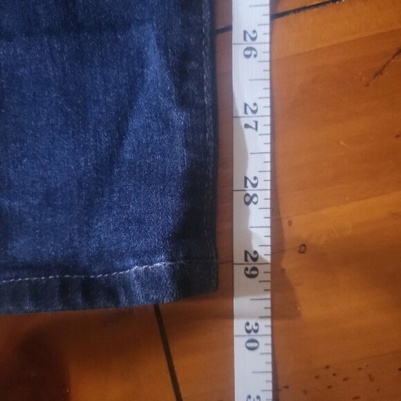 AG Women's Farrah High Rise Skinny Dark Wash Blue Jean - Size 31R - Picture 6 of 11